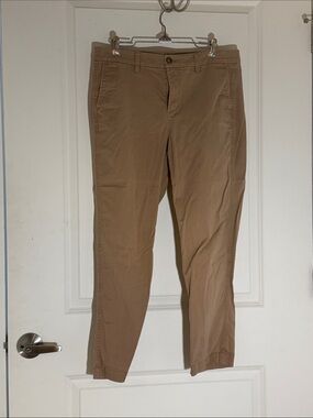 J. Crew Women's Girlfriend Chinos in Khaki